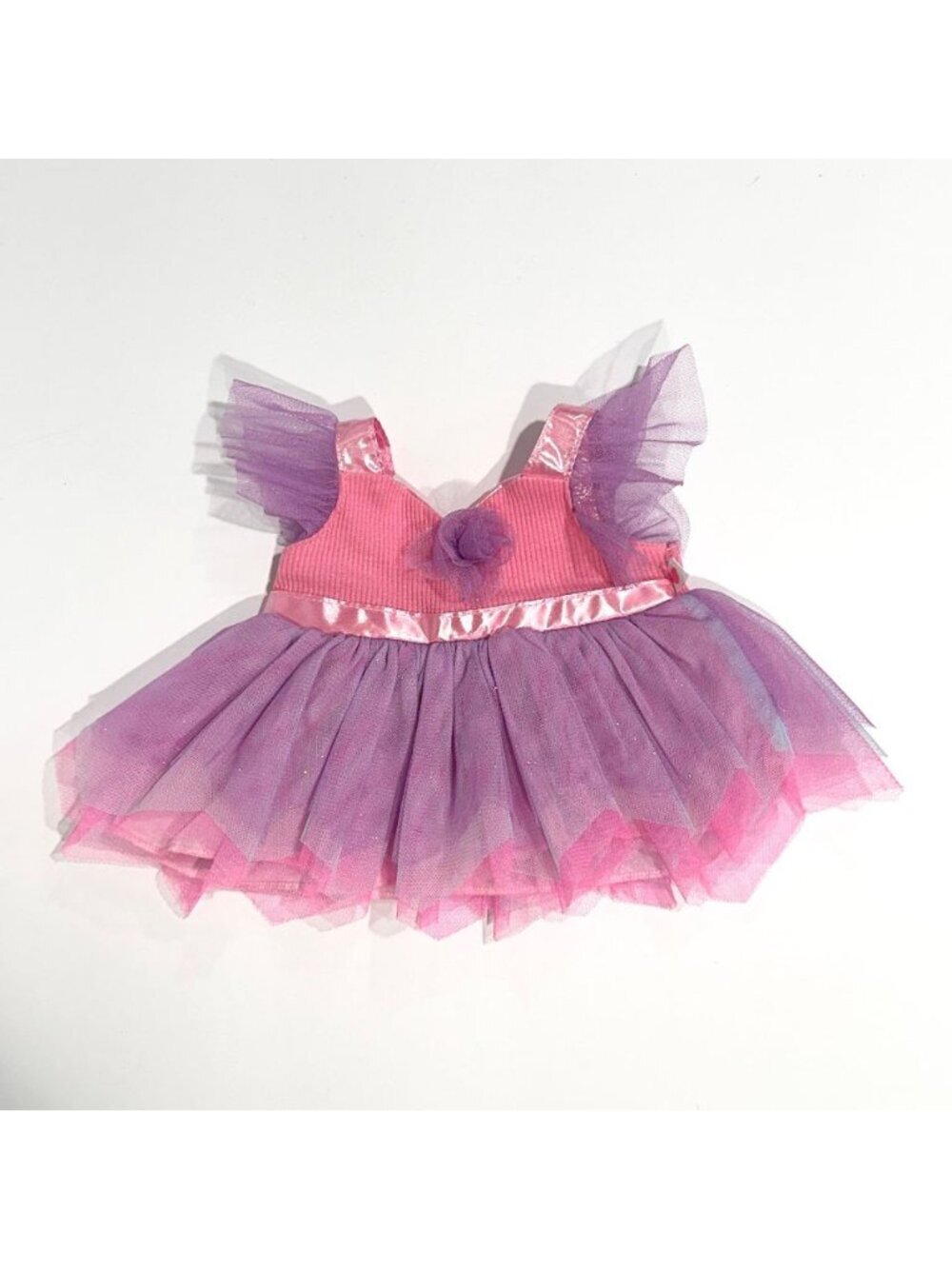 Build-A-Bear Workshop Pink & Purple Fairy Princess Dress